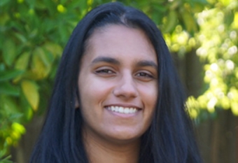 Vedika Shenoy, 2022 Tirrell Award for Distinction in Undergraduate Research