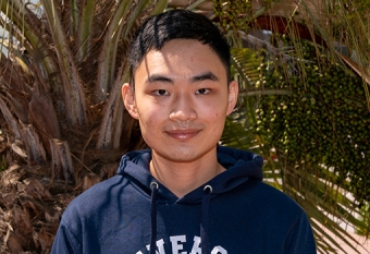 Chemical engineering PhD student Chieh Wang